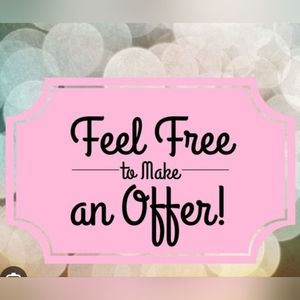 Reasonable offers, please and thank you!